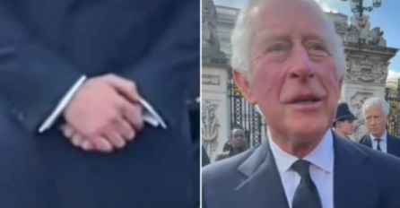 Novi viralan video kruži internetom: Šake Čarlsovih tjelohranitelja su lažne? 