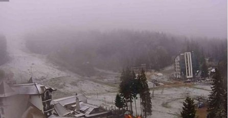 Snijeg pao na Jahorini