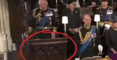 CHARLES JE NA SAHRANI KRALJICE ELIZABETE OSTAVIO JEDNO PRAZNO MJESTO: Mnogi su se pitali zašto je to uradio, a sada su saznali razlog