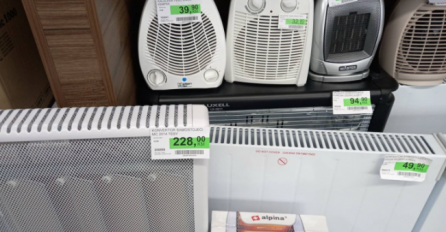 Građani masovno kupuju grijalice, iako su cijene više za skoro 20 posto