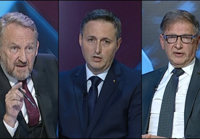Burna debata: Evo šta su do sada poručili Bećirović, Izetbegović i Hadžikadić