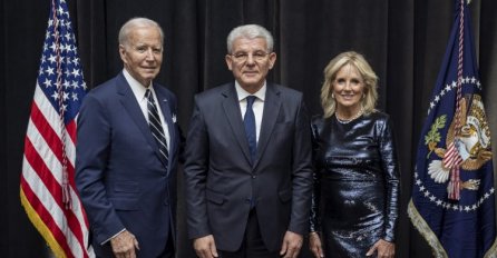 Džaferović na tradicionalnom prijemu sa Bidenom i prvom damom SAD-a