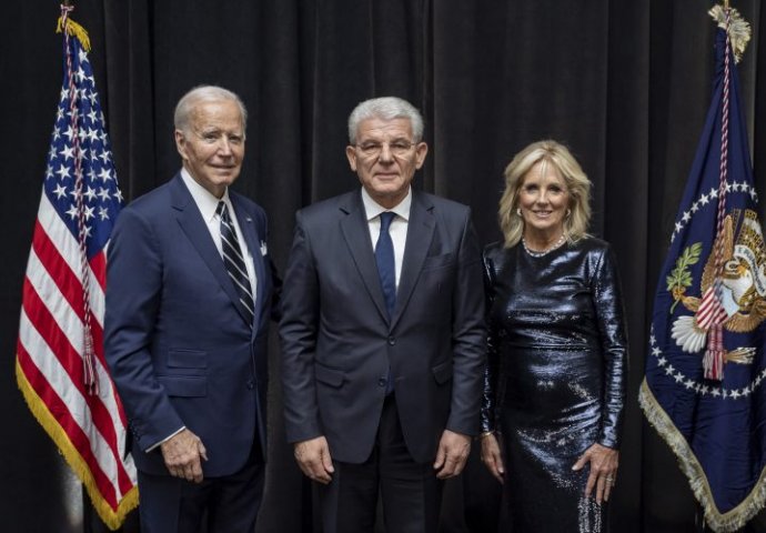 Džaferović na tradicionalnom prijemu sa Bidenom i prvom damom SAD-a
