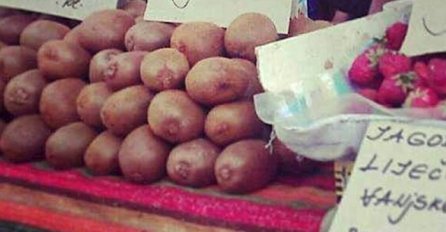 NATPIS SA TRŽNICE U BiH NASMIJAO CIJELI REGION: Da li biste se usudili prići (FOTO)