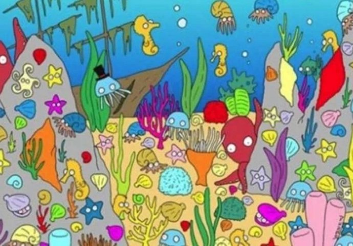 MOZGALICA: Možete li pronaći ribu koja pliva