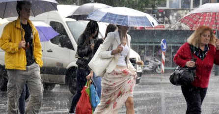 Izdato narandžasto upozorenje za pojedine dijelove BiH: Od sutra slijede obilne padavine