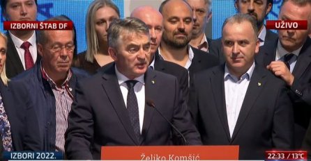 Prvo obraćanje Željka Komšića nakon nezvaničnih rezultata