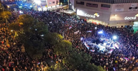 Banjalučka policija objavila koliko je učesnika bilo na protestu opozicije