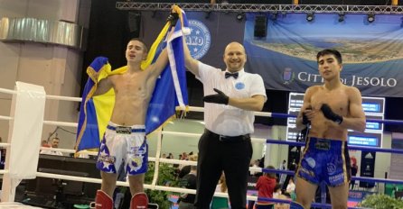 BiH ima šampiona: Viktor Milić prvak svijeta u kickboxu