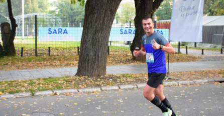 Sarajlija Amin Efendić trčao 12 sati za oboljelu djecu u BiH