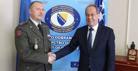 Podžić primio novoimenovanog vojnog izaslanika Ukrajine