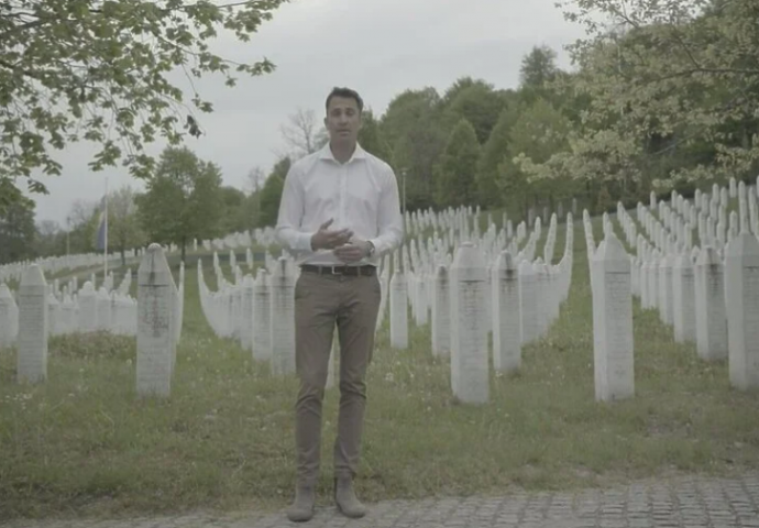 SRAMOTNO!  Malagurski u Srebrenici snimao film "Republika Srpska: Borba za slobodu"
