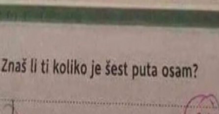 UČENIK ZEZNUO UČITELJICU - DAO URNEBESAN ODGOVOR NA PITANJE: Kako mu je ovo palo na pamet? PA HIT
