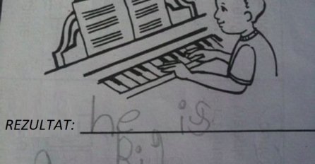 UČENICA ZA ZADAĆU TREBALA OBJASNITI ŠTA ĆE TONI BITI AKO SVAKI DAN VJEŽBA NA KLAVIRU: Zbog odgovora se svi valjaju od smijeha (FOTO)