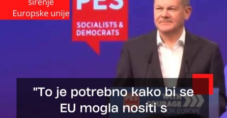 Scholz želi širenje Europske unije: "To je potrebno kako bi se EU mogla nositi s globalnim izazovima"