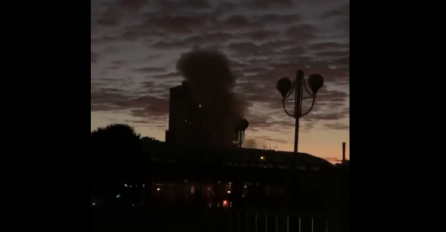Objavljen snimak jedne od napadnutih zgrada u Kijevu: Pogledajte šta se desilo rano jutros (VIDEO)