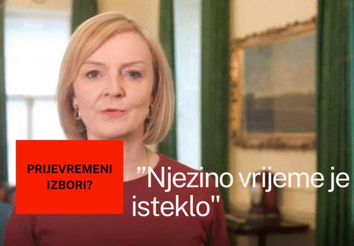 "Njezino vrijeme je isteklo" - britanski mediji pišu kako će zastupnici Konzervativne stranke već ove sedmice rušiti premijerku Liz Truss