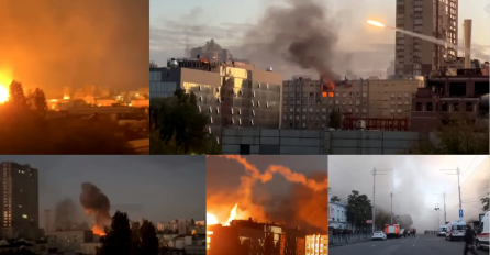 NOVA ESKALACIJA: Rusija udarila na ukrajinske gradove sa samoubilačkim dronovima - na olupinama u Kijevu pisalo "Za Belgorod"?