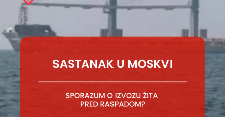 Sastanak s visokim predstavnikom UN-a u Moskvi: Je li sporazum o izvozu ukrajinskog žita preko Crnog mora pred raspadom? 