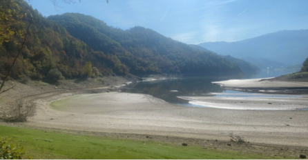 Jablaničko jezero ponovo presušilo
