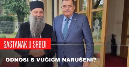 Sastali se Dodik i Porfirije: Mediji prenose – odnosi s Vučićem narušeni?