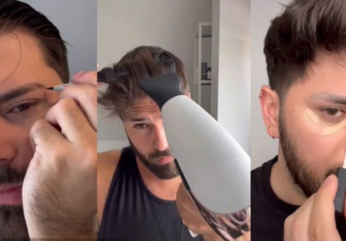 HIT NA TIKTOKU: Milionski pregledi snimaka na kojima Italijan savjetuje muškarce kako da se šminkaju (VIDEO)