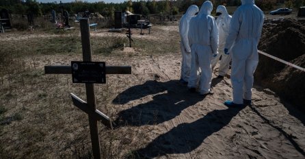 Ukrajinska policija završila ekshumaciju najveće masovne grobnice u deokupiranom Lymanu