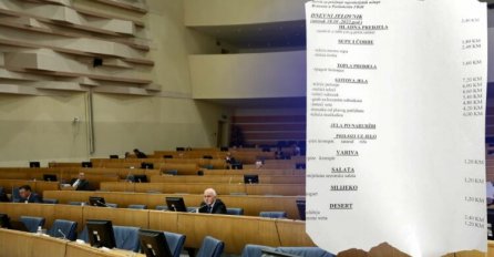 Ovo je cjenovnik u restoranu Parlamenta FBiH: Cijene “sitnica” uprkos inflaciji