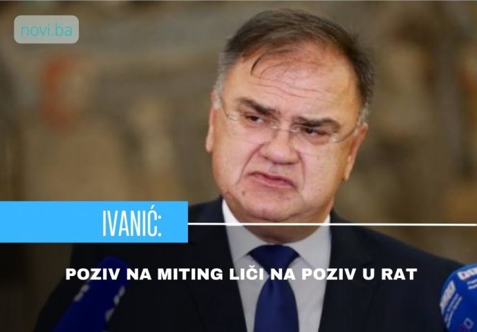 "Na osnovu režimskih medija, izjava Dodika i drugih funkcionera SNSD-a, vidljivo je da se vlast opredijelila za dizanje tenzija u Republici Srpskoj: Poziv na miting liči na poziv u rat"