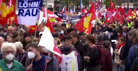 Hiljade ljudi na ulicama njemačkih gradova protestuju zbog sve teže energetske krize