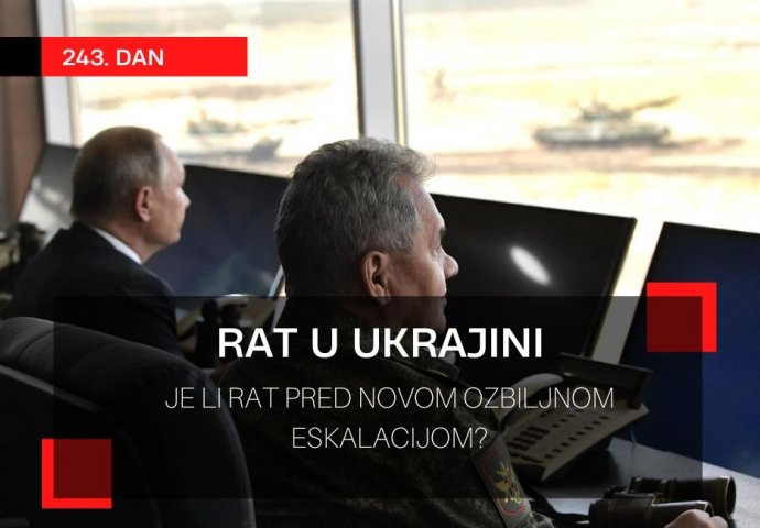 RAT U UKRAJINI, 243. DAN: Šojguova 4 telefonska poziva NATO centrima i priče o radioaktivnoj "prljavoj bombi" - je li rat pred novom ozbiljnom eskalacijom?