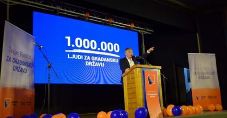 DF objavio broj potpisa za inicijativu “Milion ljudi za građansku državu”