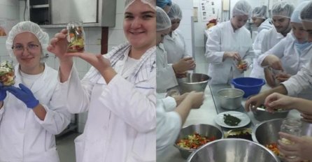 I ovo je naša BiH: Učenici srednje škole napravili pa donirali salatu za socijalno ugrožene