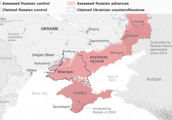 PREGLED DANAŠNJIH DEŠAVANJA U UKRAJINI: Evo šta je do sada obilježilo 244. dan rata!