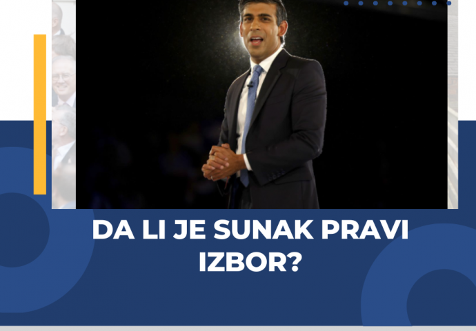 ANALIZA/TREĆI PREMIJER U 7 SEDMICA: Da li je Sunak pravi izbor i šta Britanija može očekivati?