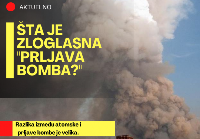 ŠTA JE ZLOGLASNA "PRLJAVA BOMBA?": Kad eksplodira rasprši se opasni RADIOAKTIVNI materijal, a evo koliko je RAZORNA!