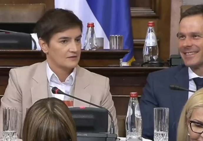 Cijela sala Skupštine Srbije smijala se lapsusu Ane Brnabić