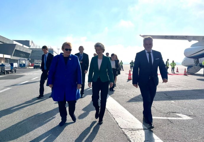 Ursula von der Leyen stigla u Sarajevo, dočekala je ministrica Turković
