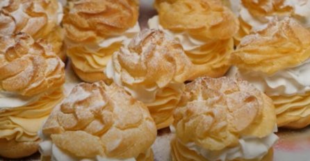 NAJBOLJI RECEPT ZA PRINCES KROFNE: Tijesto meko kao pamuk, punjeno svilenkastim filom koji se topi u ustima