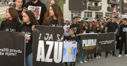 Protesti "Svi smo mi Azur": "Sudbinu svog djeteta nikome ne želim"