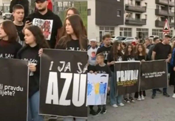 Protesti "Svi smo mi Azur": "Sudbinu svog djeteta nikome ne želim"