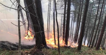 Veliki požar na području Gornjeg Vakufa: “Situacija krajnje alarmantna”