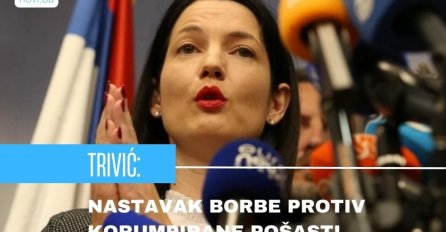 Trivić nakon odluke Suda BiH i CIK-a: Nastavak borbe protiv korumpirane pošasti