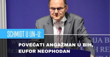 Christian Schmidt podnio polugodišnji izvještaj Vžijeću sigurnosti UN-a