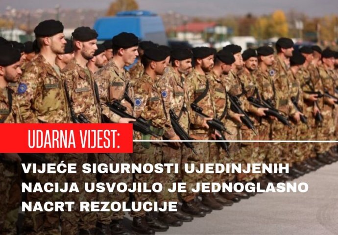 Vijeće sigurnosti produžilo mandat EUFOR-u