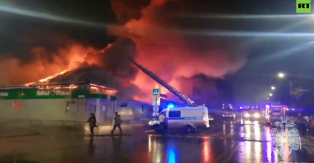 Veliki požar u kafiću u Rusiji, ima poginulih (VIDEO)