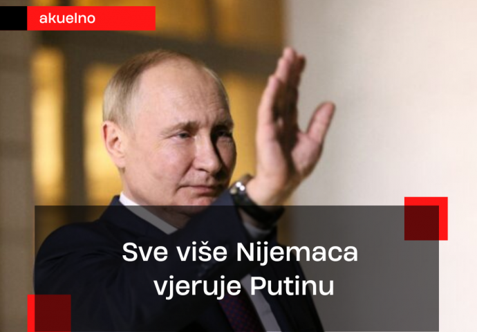 Deutsche Welle: Sve više Nijemaca vjeruje Putinu