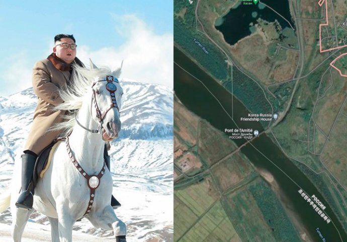 Sateliti snimili da vlak prelazi granicu Rusije i S. Koreje. Rusi: U njemu su konji