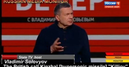 Putinov voditelj: Svi su histerični zbog naših raketa, 9 minuta i zbogom Londone