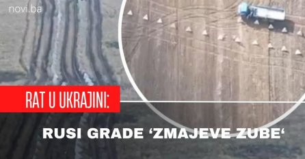 Rusi iza linije fronta užurbano grade ‘zmajeve zube‘: Ovo će spriječiti ukrajinsko napredovanje